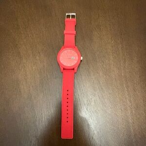 Lacoste 12.12 Red Silicone Men's Watch